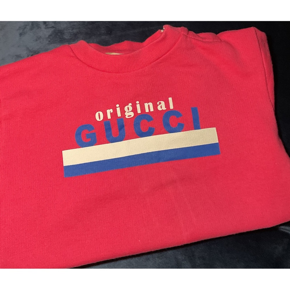GUCCI ~"Original Gucci" Sweatshirt - Picture 5 of 13